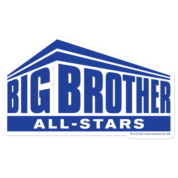 Big Brother All-Stars Logo Die Cut Sticker Bundle | Official CBS Entertainment Store