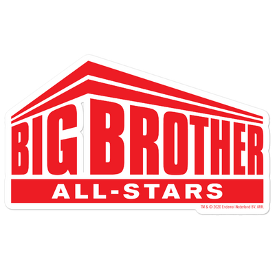 Big Brother All-Stars Logo Die Cut Sticker Bundle | Official CBS Entertainment Store
