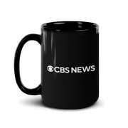 CBS News Saturday Morning Black Mug
