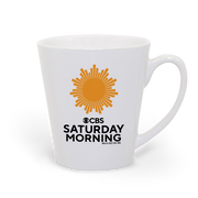 CBS News Saturday Morning 12 oz Latte Mug