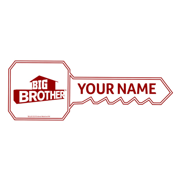 Big Brother Personalized Two Tone 11 oz White/Red Mug | Official CBS Entertainment Store