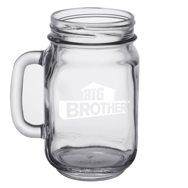 Big Brother Property of Personalized Mason Jar | Official CBS Entertainment Store