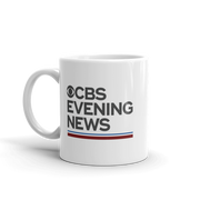 CBS News Evening News White Mug
