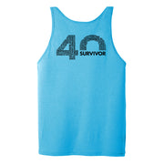 Survivor 40th Season Anniversary Logo Adult Tank Top | Official CBS Entertainment Store