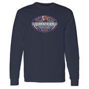 Survivor Season 40 Winners at War Logo Adult Long Sleeve T-Shirt | Official CBS Entertainment Store
