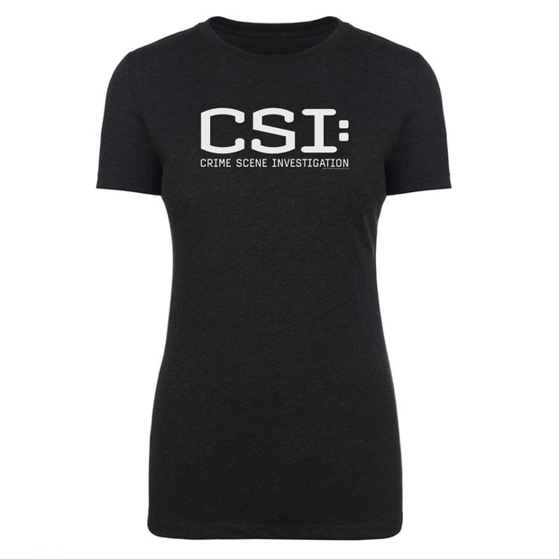 CSI: Crime Scene Investigation Women's Tri-Blend T-Shirt | Official CBS Entertainment Store