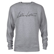 The Late Late Show with James Corden Late Late Fleece Crewneck Sweatshirt | Official CBS Entertainment Store