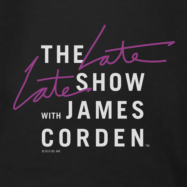 The Late Late Show with James Corden Logo Zip Up Hooded Sweatshirt
