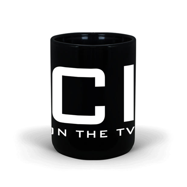 NCIS Logo 15 oz Black Mug | Official CBS Entertainment Store