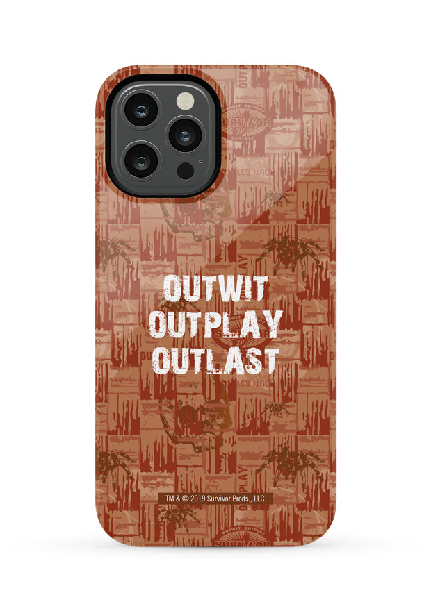 Survivor Outwit, Outplay, Outlast Tough Phone Case | Official CBS Entertainment Store