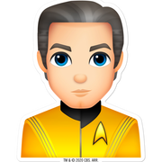 Star Trek: Strange New Worlds Pike Emoji Die Cut Sticker | Official CBS Entertainment Store