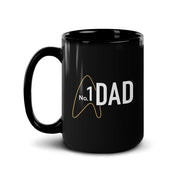 Star Trek: Picard No.1 Dad Black Mug | Official CBS Entertainment Store