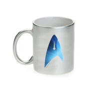 Star Trek: Discovery Universe Delta Silver Metallic 11 oz Mug | Official CBS Entertainment Store