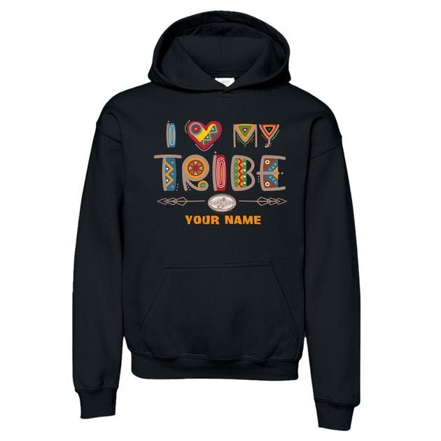 | Love Tribe CBS Mashup Personalized Store Hooded Sweatshirt I Kid\'s My Survivor