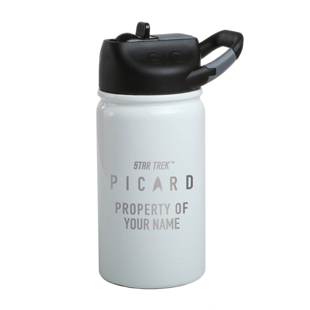 Star Trek: Picard Property Of Personalized Laser Engraved SIC Water Bottle | Official CBS Entertainment Store