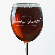Star Trek: Picard Chateau Picard Logo Wine Glass | Official CBS Entertainment Store