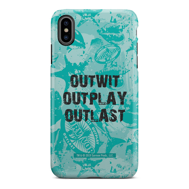 Survivor Outwit, Outplay, Outlast Tough Phone Case