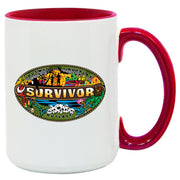 Survivor Mashup Logo Two Tone Mug