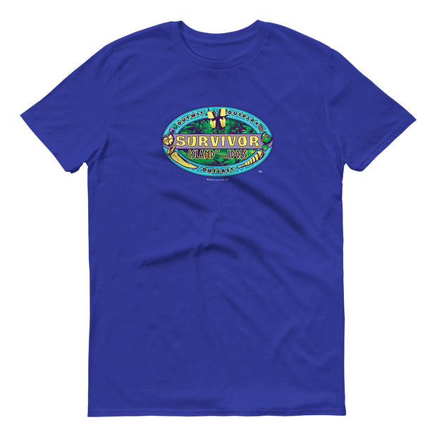 Survivor Season 39 Island of the Idols Logo Adult Short Sleeve T-Shirt | Official CBS Entertainment Store
