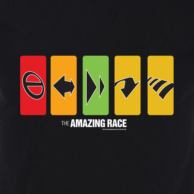 The Amazing Race Race Clues Adult Short Sleeve T-Shirt | Official CBS Entertainment Store