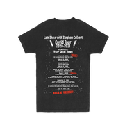 The Late Show with Stephen Colbert Covid Tour Distressed Short Sleeve T-Shirt | Official CBS Entertainment Store
