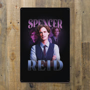 Criminal Minds Spencer Reid Heart Throb Metal Sign | Official CBS Entertainment Store