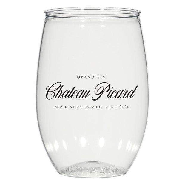 Star Trek: Picard Chateau Picard Acrylic Wine Glass Set of 2 | Official CBS Entertainment Store