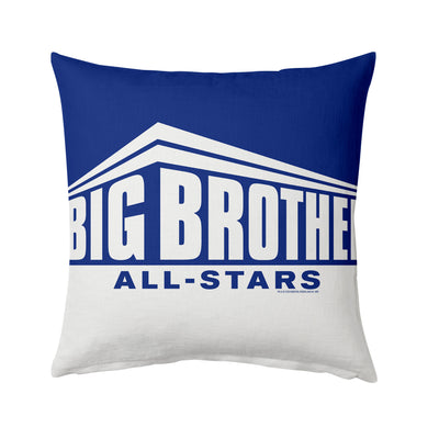 Big Brother All Stars Color Block Logo 16" x 16" Throw Pillow | Official CBS Entertainment Store