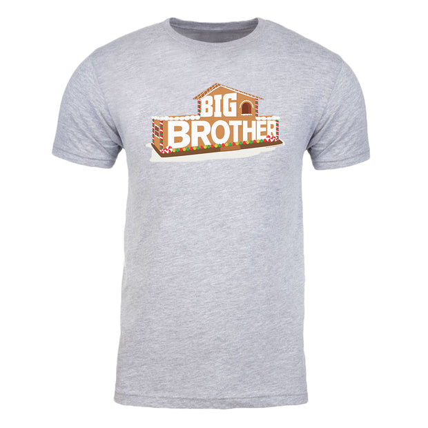 Big Brother Gingerbread House Logo Adult Short Sleeve T-Shirt