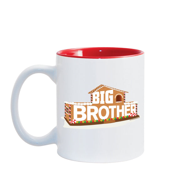 Big Brother Gingerbread House Logo 11 oz Two-Tone Mug | Official CBS Entertainment Store