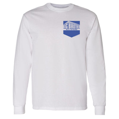 Big Brother All Stars Pocket Logo Adult Long Sleeve T-Shirt | Official CBS Entertainment Store