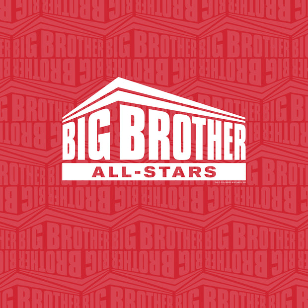 Big Brother All Stars Logo Pattern Sherpa Blanket | Official CBS Entertainment Store