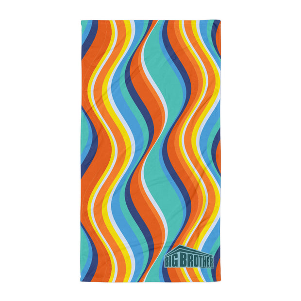 Big Brother Cool Retro Beach Towel | Official CBS Entertainment Store