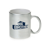 Big Brother Snowbot 3000 11 oz Silver Metallic Mug | Official CBS Entertainment Store