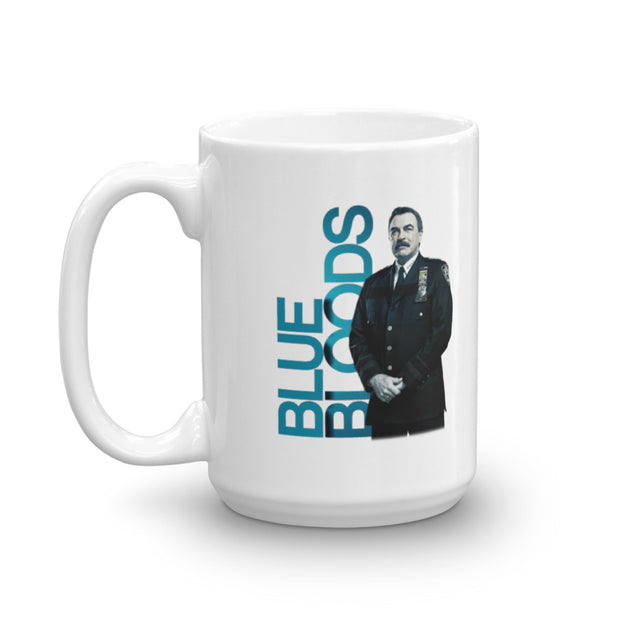 Blue Bloods Frank Reagan White Mug | Official CBS Entertainment Store