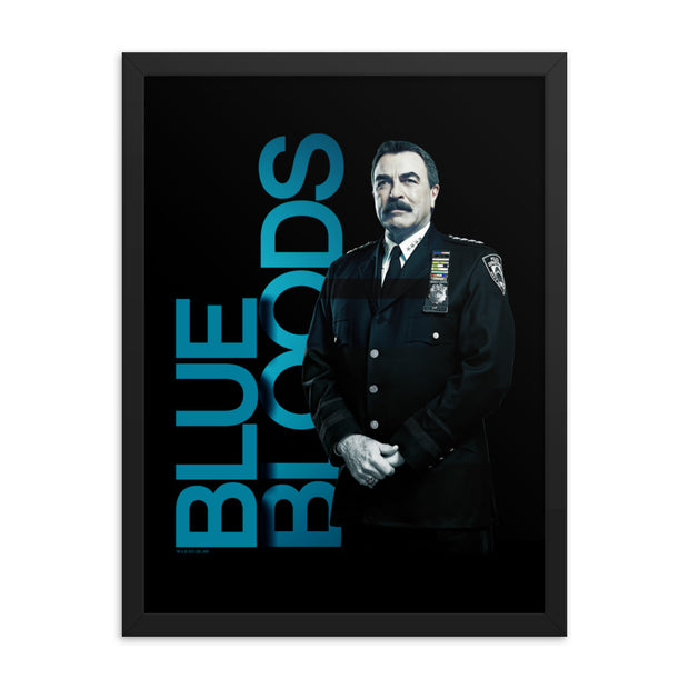 Blue Bloods Frank Reagan Premium Satin Poster
