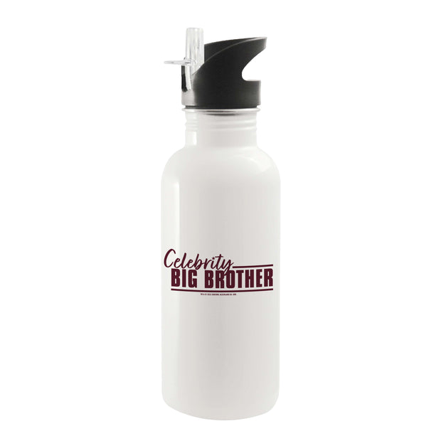 Celebrity Big Brother Logo 20 oz Screw Top Water Bottle with Straw | Official CBS Entertainment Store