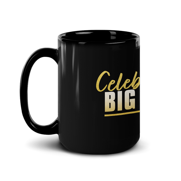 Celebrity Big Brother Logo Black Mug