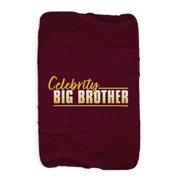 Celebrity Big Brother Logo Sherpa Blanket