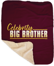 Celebrity Big Brother Logo Sherpa Blanket | Official CBS Entertainment Store