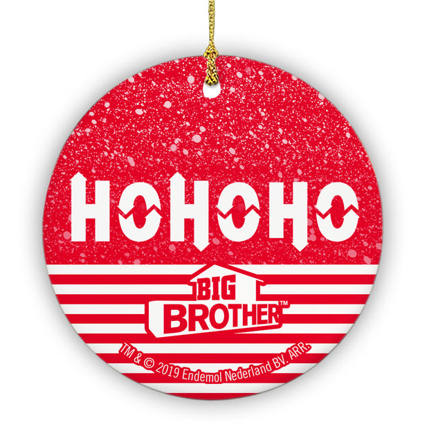 Big Brother HOHOHO HOH Round Ceramic Ornament | Official CBS Entertainment Store