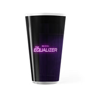 The Equalizer Logo Pint Glass