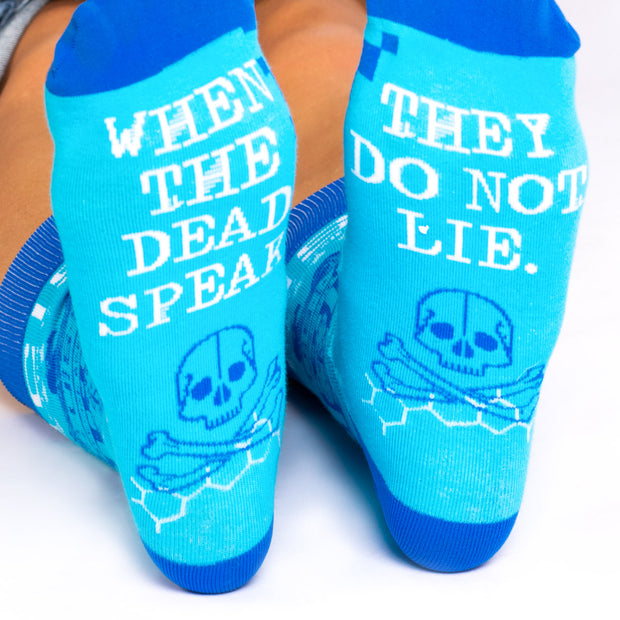 NCIS When The Dead Speak Socks | Official CBS Entertainment Store