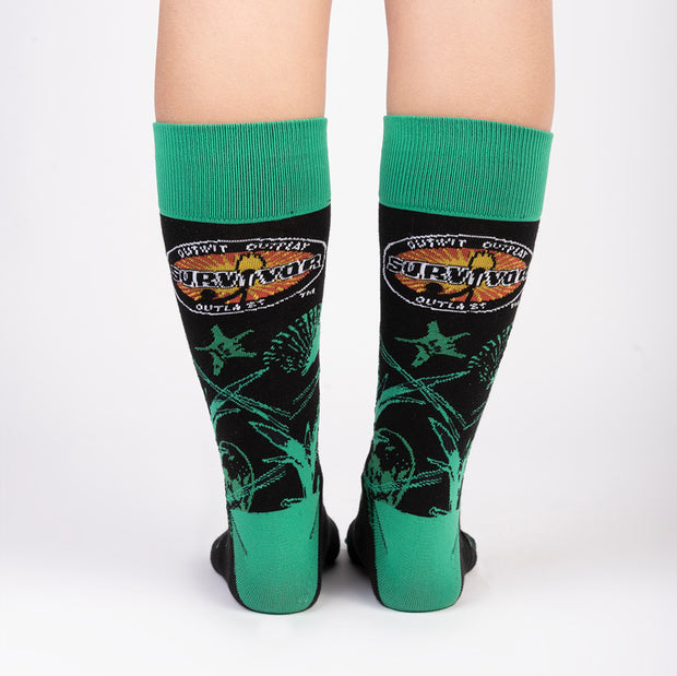 Survivor Jungle Print Socks | Official CBS Entertainment Store