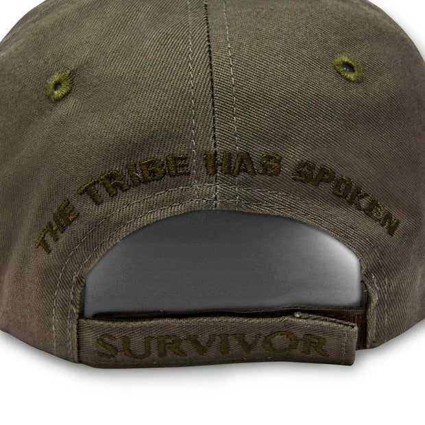 Survivor Leather Logo LED Baseball Cap | Official CBS Entertainment Store