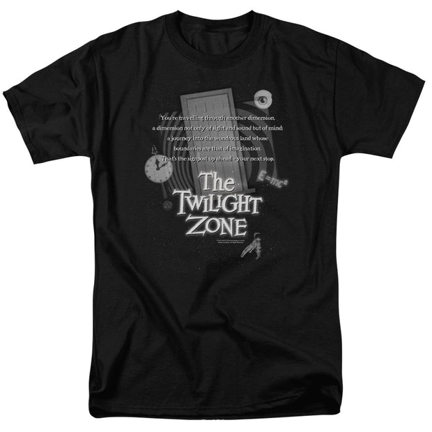 The Twilight Zone Monologue Adult Short Sleeve T-Shirt