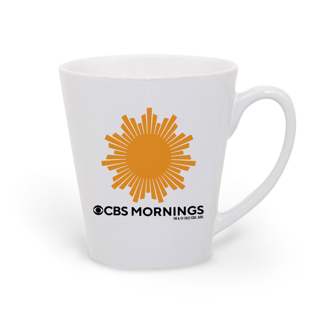 CBS News CBS Mornings 12 oz Latte Mug