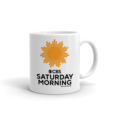 CBS News Saturday Morning White Mug