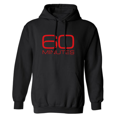 CBS News 60 Minutes Logo Fleece Hooded Sweatshirt