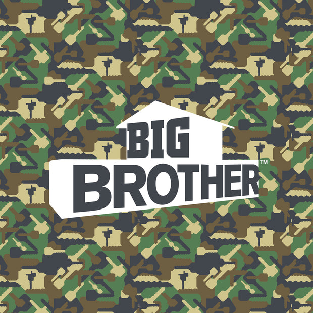 Big Brother Camo Hidden Key Sherpa Blanket 